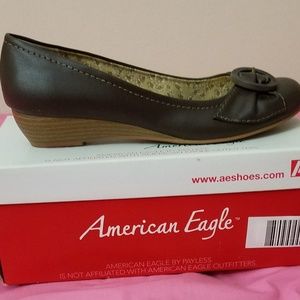 American Eagle Brown Shoes.